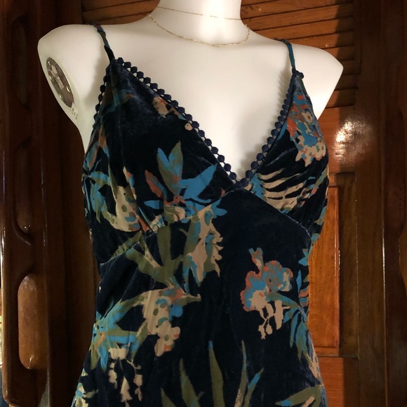 Velvet mini dress - Picture 3 of 8